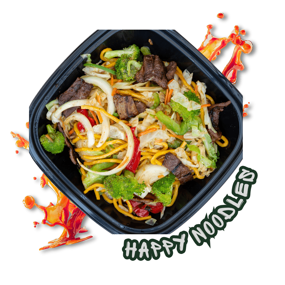 Happy Teriyaki happy noodles